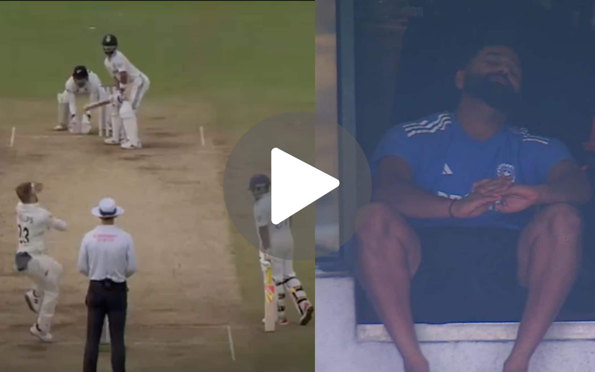 [Watch] Virat Kohli Wastes A Review Despite Edging The Ball As Rohit Sharma Watches In Shock